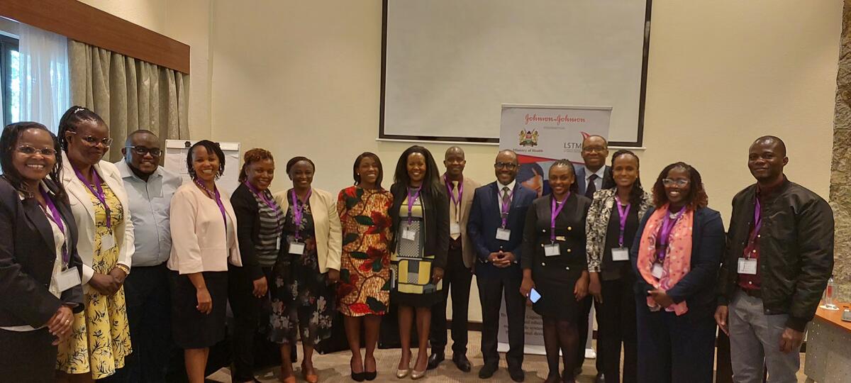 Participants at the Midwifery Education Policy dialogue, Nairobi, Kenya/credit LSTM Kenya