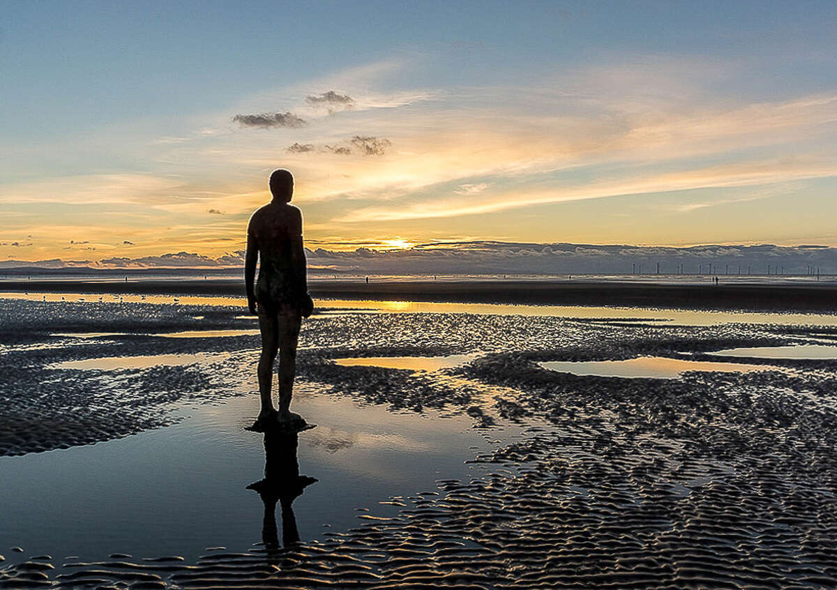 Antony Gormley's Another Place. | LSTM