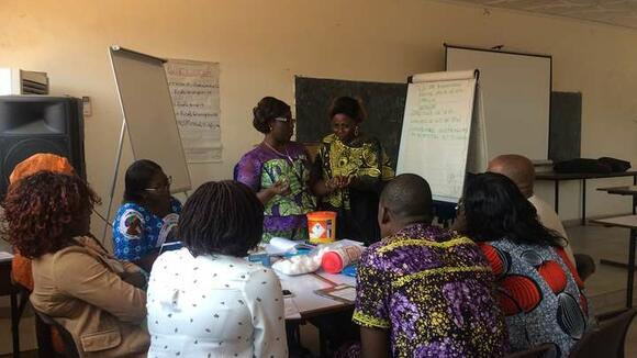 Refresher training in Antenatal and Postnatal Care delivered in Togo