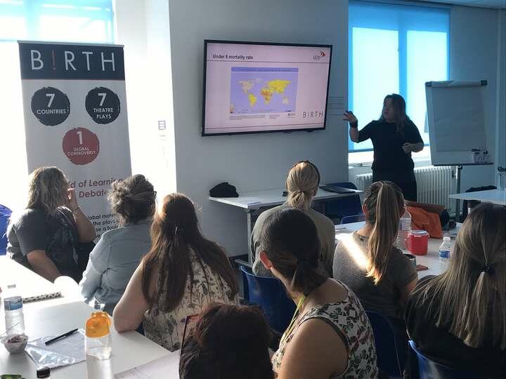 Hannah presenting at LJMU Birth session on fistula Hannah presenting at LJMU Birth session on fistula