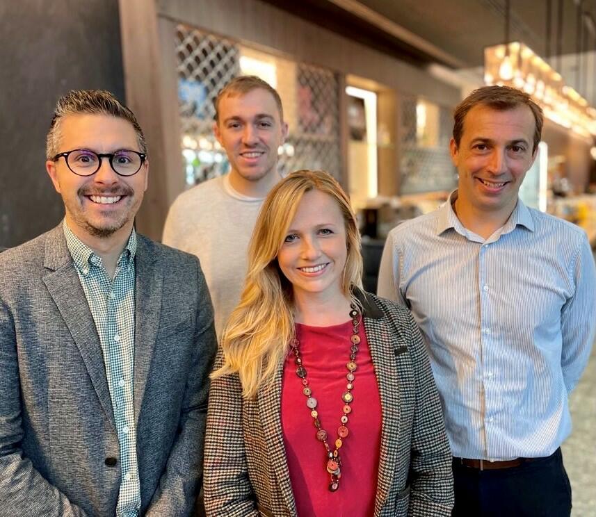 Tomasz Kostrzewski CN Bio, Shaun Pennington LSTM, Becky Jones-Phillips iiCON, Giancarlo Biagini LSTM Tomasz Kostrzewski CN Bio, Shaun Pennington LSTM, Becky Jones-Phillips iiCON, Giancarlo Biagini LSTM