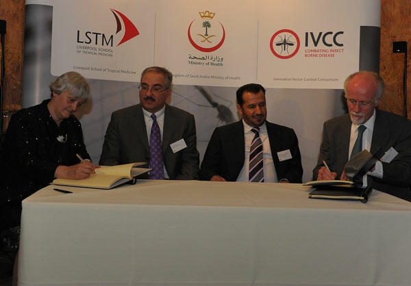 Janet Hemingway and Tom Mclean signing for LSTM Janet Hemingway and Tom Mclean signing for LSTM