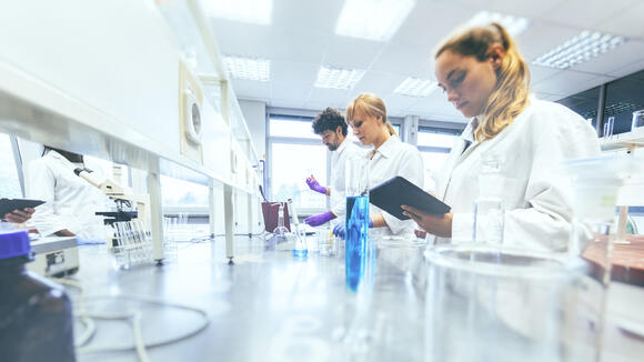 People in laboratory