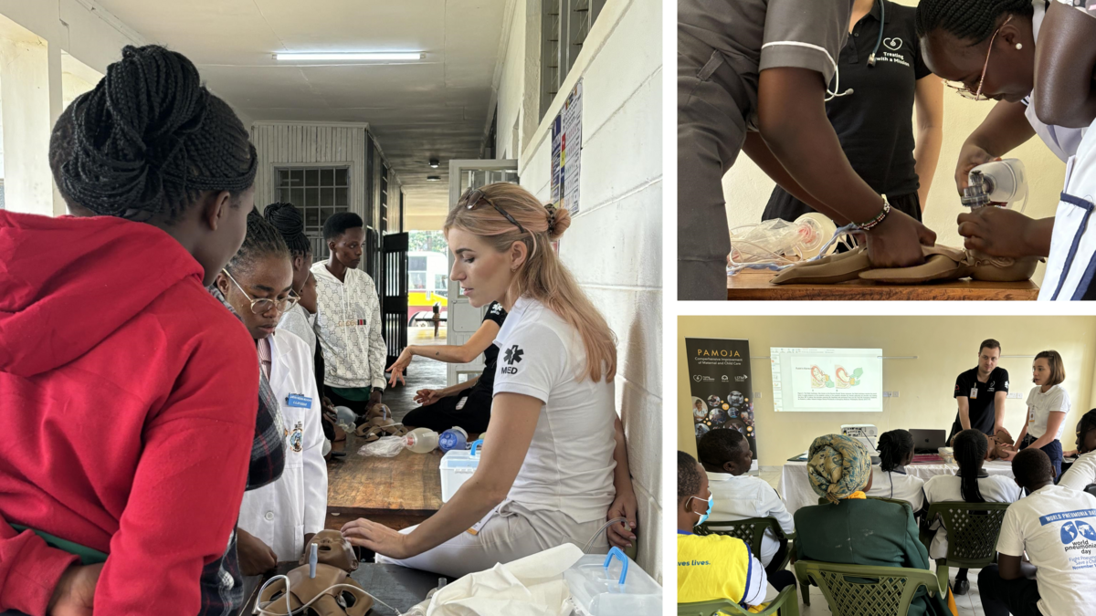 Training sessions for medical staff in Vihiga County, Kenya / credit Treating with a Mission